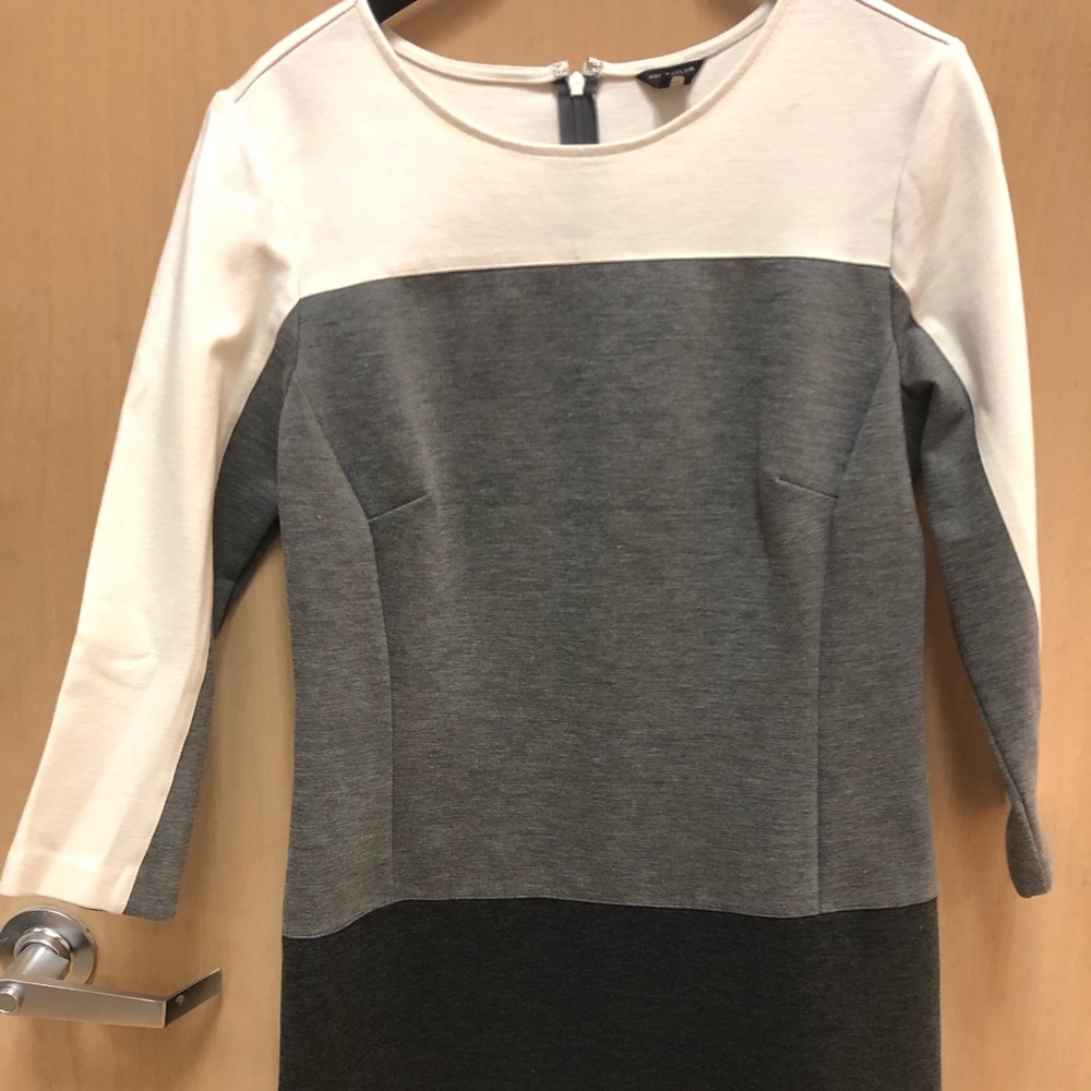 Ann Taylor color block dress